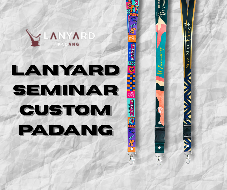 Lanyard seminar custom Padang